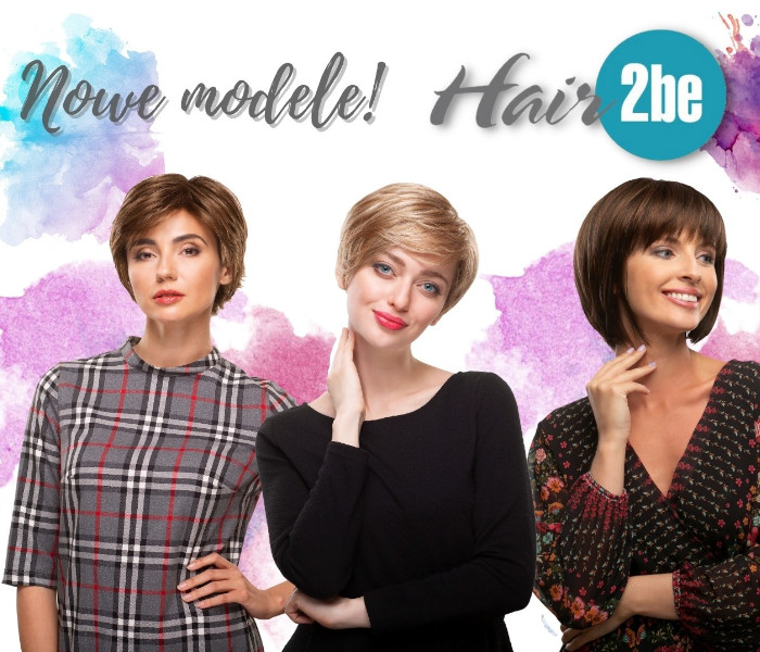 Peruki syntetyczne na każda okazję - Nowości z kolekcji Hair2be!