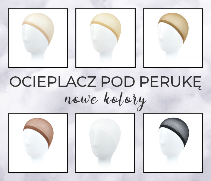 Wrześniowe nowości - czepek pod perukę w nowym wydaniu!